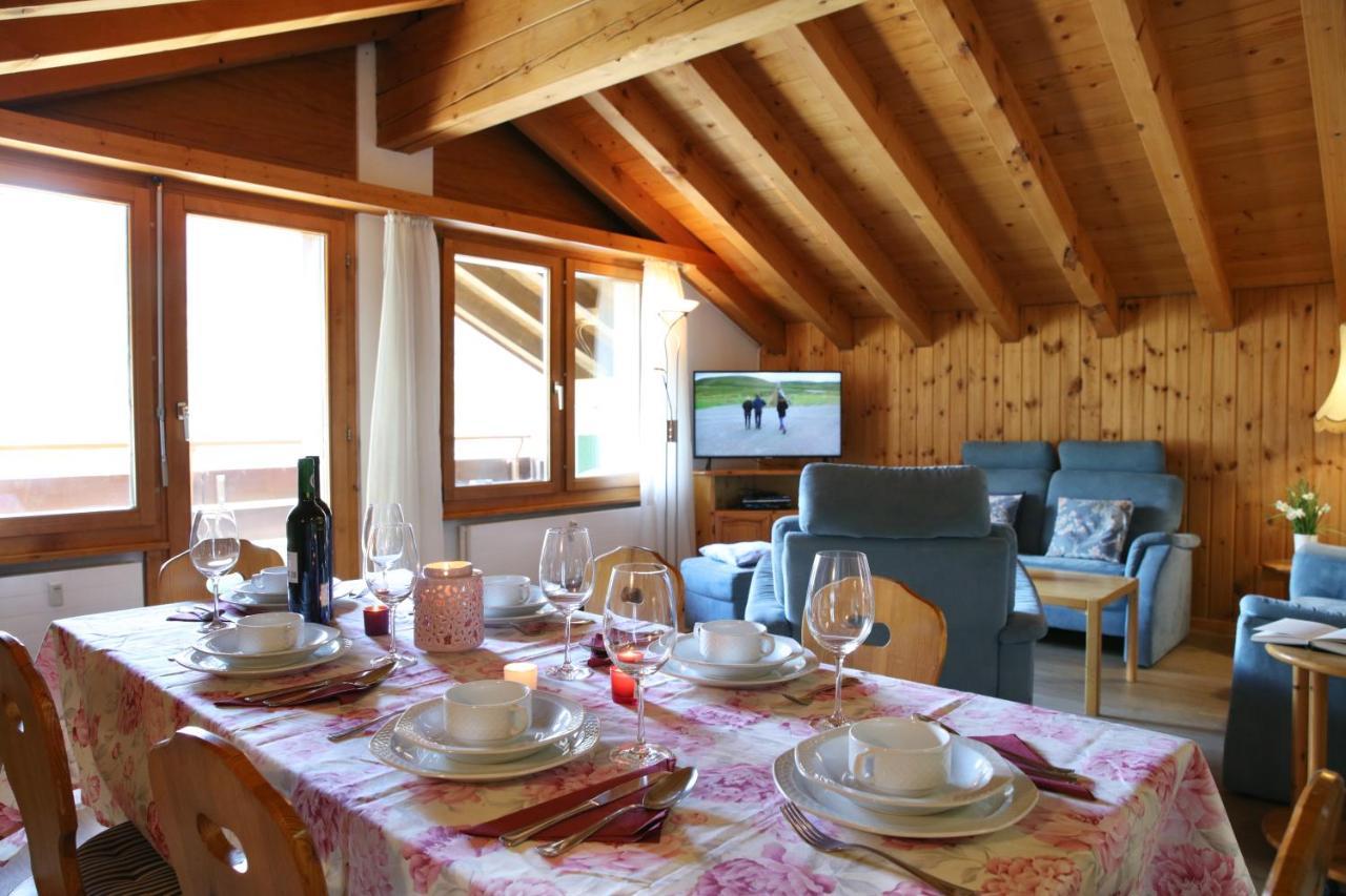 Monte Rosa Taesch, Apartments Mit Wellness Bereich 외부 사진