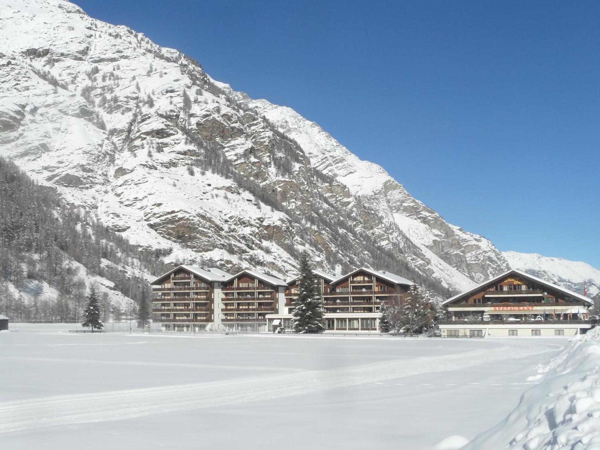 Monte Rosa Taesch, Apartments Mit Wellness Bereich 외부 사진