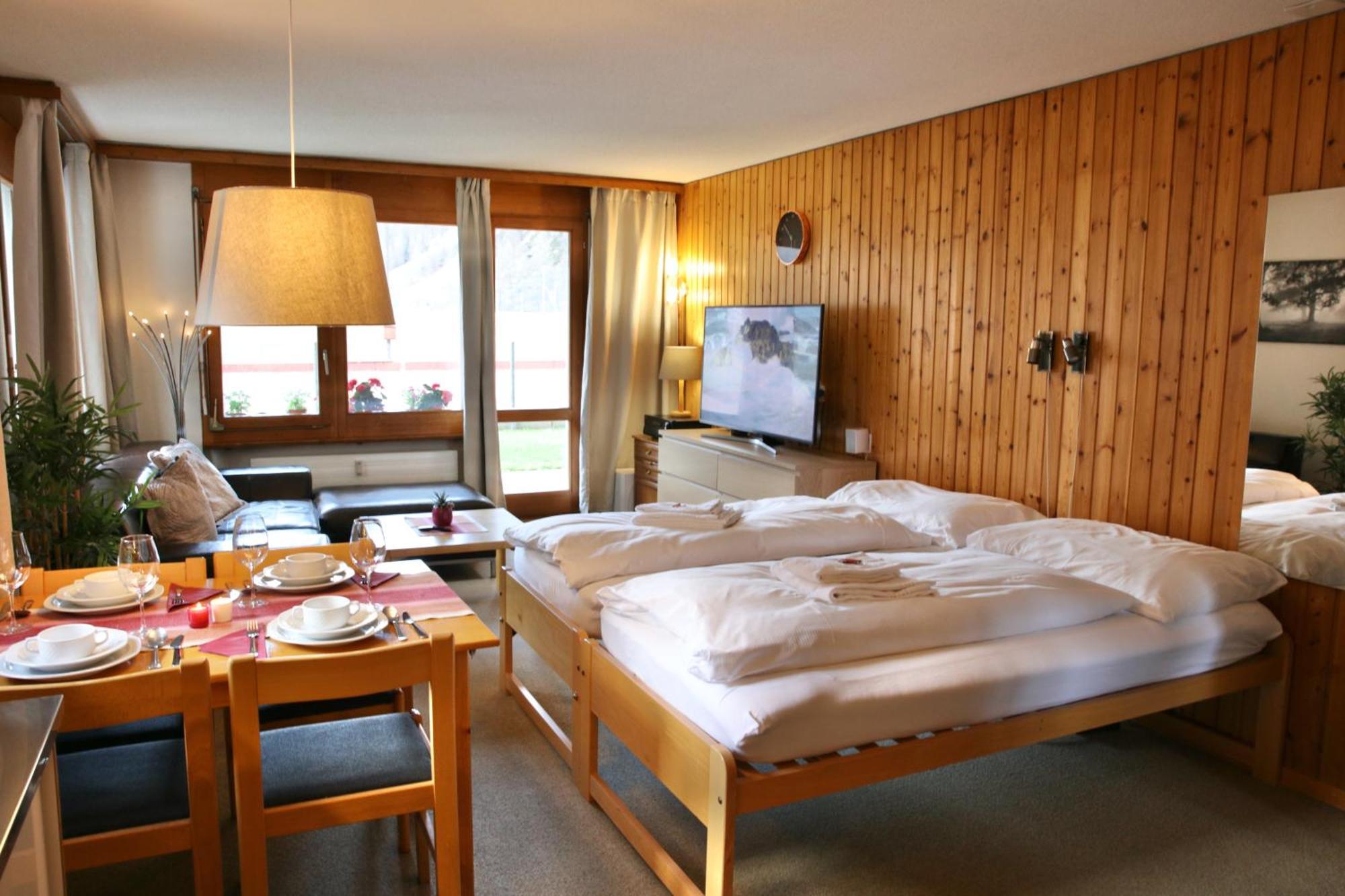 Monte Rosa Taesch, Apartments Mit Wellness Bereich 외부 사진